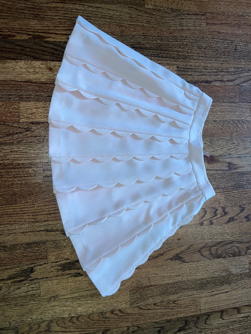 Ted baker aline scalloped skirt
